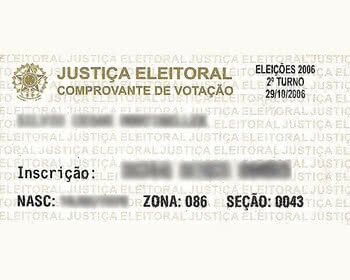 Como conseguir o comprovante de votação